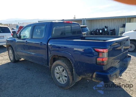 2022 Nissan Frontier Sv 4X2 z USA, uszkodzony, nr VIN 1N6ED1EJ9NN626834